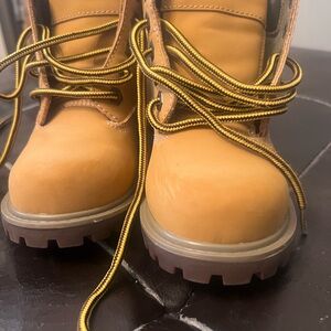 Kids Tan Boots